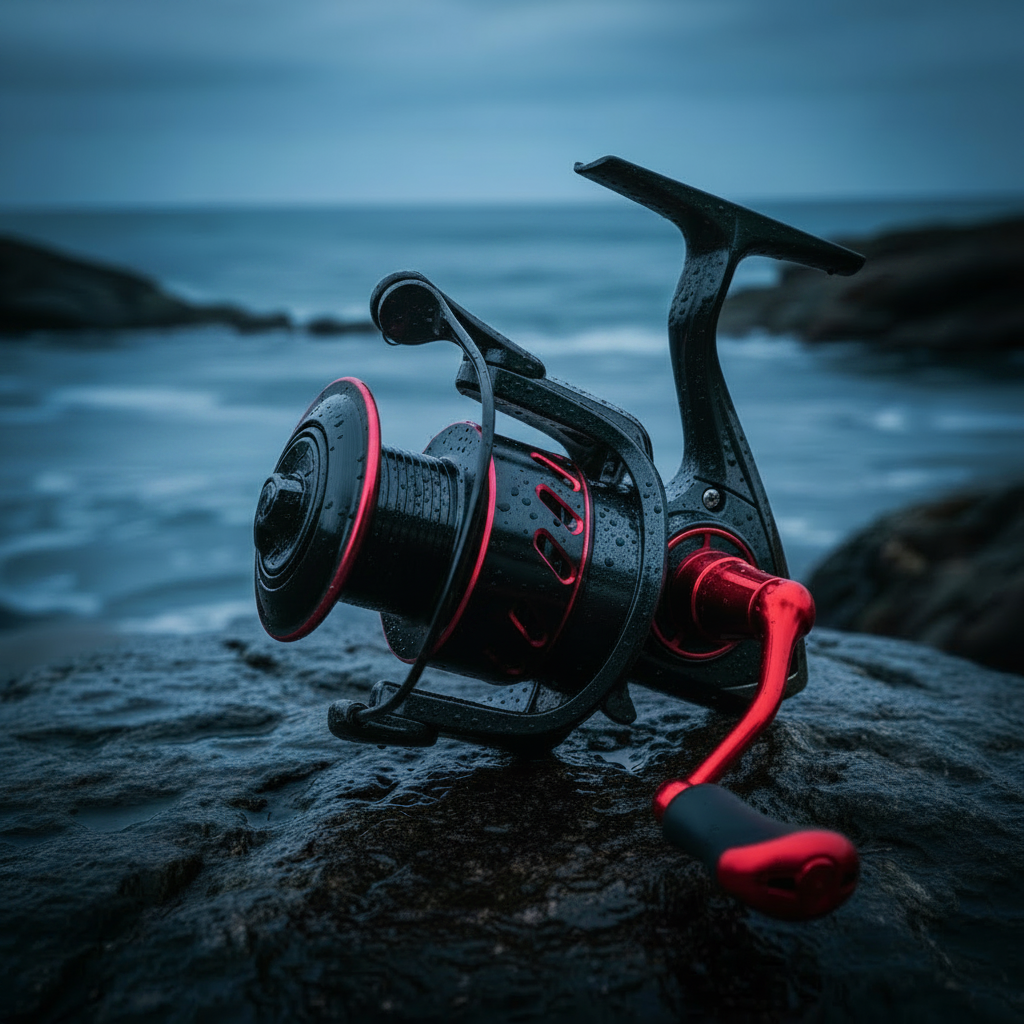 Clean Black and Red Reel - No Text
