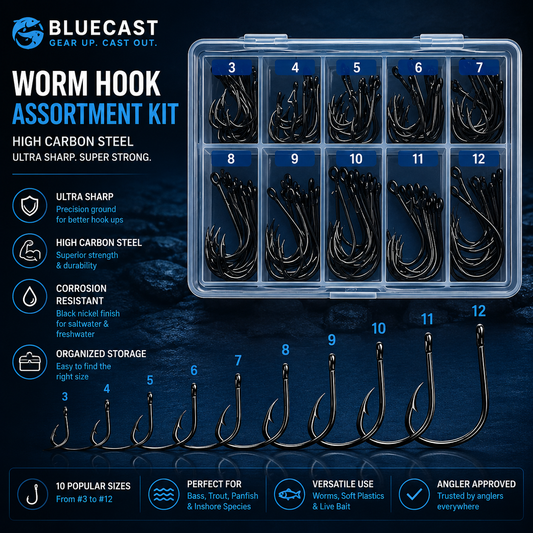 Fishing Hooks 100pcs 3-12#